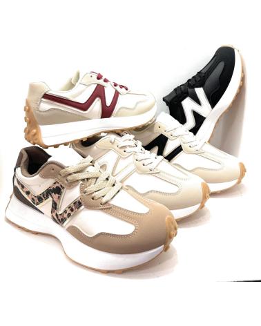 ZAPATILLAS CASUAL CHIC VISION N-CORDÓN CONFORT AZULES AZUL