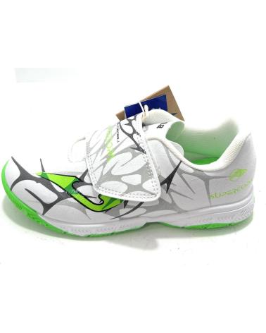 SCARPE DA CALCETTO JOMA CON CHIUSURA A STRAPPO BIANCHE BLANCO