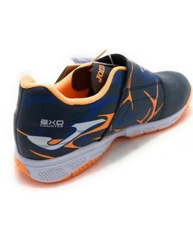ZAPATILLAS JOMA FÚTBOL SALA PARA NIÑO CON CIERRE ADHERENTE AZUL