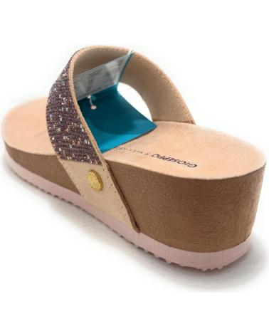 GIOSEPPO SANDALIA PLAYA CUNA BRILLANTES ROSA