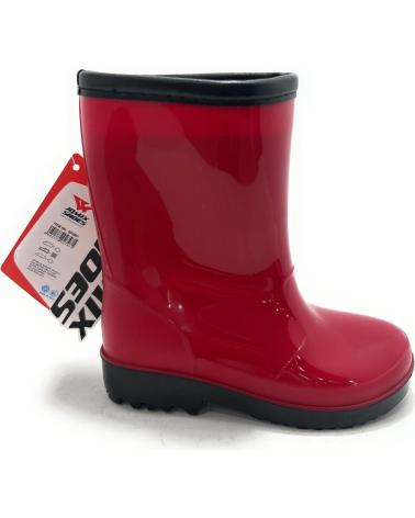 JOMIX BOTAS DE CHUVA ESCOLARES VERMELHAS ROJO