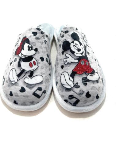 ZAPATILLAS DE CASA GARZON MINNIE MOUSE GRISES PLATEADO