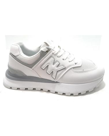 LEONAL DEPORTES MUJER CORDONNK REJILLA RUNNIN BLANCO
