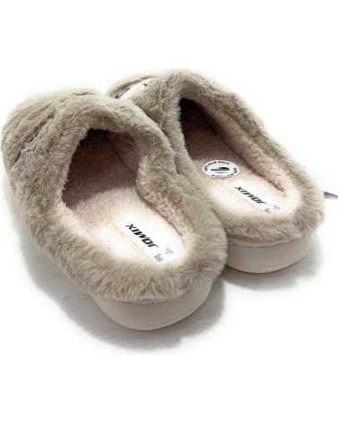 JOMIX WARME HAUSSCHUHE MIT DACKEL-DESIGN BRAUN MARRóN