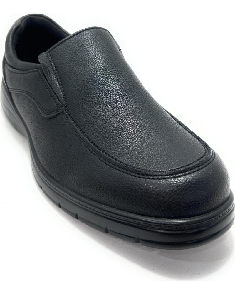MOCASSIM LEONAL ELÁSTICOS CONFORTO RELAX PRETO NEGRO