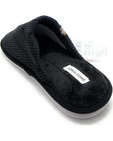 JOMIX BEQUEME SCHWARZE HAUSSCHUHE NEGRO