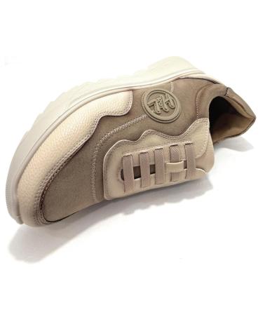 HUALUN BEQUEME ELASTISCHE FREIZEITSCHUHE BEIGE BEIGE