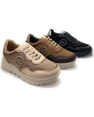 HUALUN BEQUEME ELASTISCHE FREIZEITSCHUHE SCHWARZ NEGRO