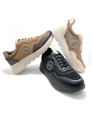 HUALUN BEQUEME ELASTISCHE FREIZEITSCHUHE SCHWARZ NEGRO