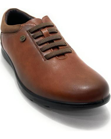 SAPATOS CASUAIS ELÁSTICOS CONFORTO RELAX HUALUN CASTANHOS MARRóN