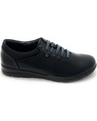 HUALUN ZAPATOS CASUALES ELÁSTICOS CONFORT RELAX NEGRO NEGRO