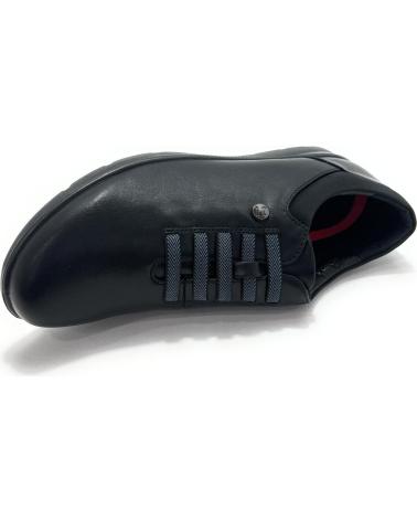 HUALUN ZAPATOS CASUALES ELÁSTICOS CONFORT RELAX NEGRO NEGRO