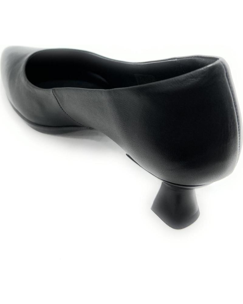 SEVA SALÓN DE PIEL TACÓN CHUPETE DESIRE NEGRO NEGRO