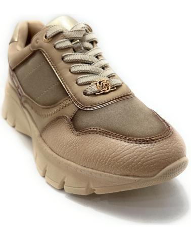 HUALUN PLATEAU-SNEAKER MIT SCHNÜRSENKELN KOMFORT BEIGE FÜR DAMEN BEIGE