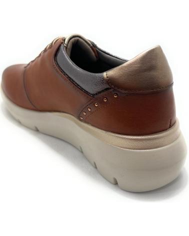 HUALUN ELASTISCHE KEIL-SNEAKER KOMFORT BRAUN MARRóN