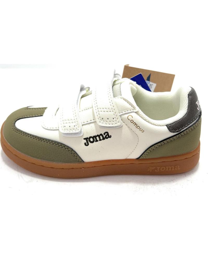 JOMA SCHUL-SNEAKER MIT KLETTVERSCHLUSS UND ROBUSTER BRAUNER SOHLE FÜR KINDER MARRóN