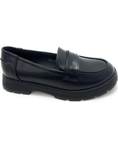 BUBBLE BOBBLE MOCASIN COLEGIAL ANTIFAZ COMODO PIEL NEGRO