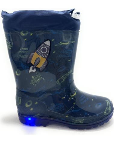 BUBBLE BOBBLE BOTAS DE AGUA CON LUZ COHETE AZUL AZUL