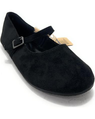 BUBBLE BOBBLE MANOLETINAS NINA ANTELINA BAREFOOT NEGRO