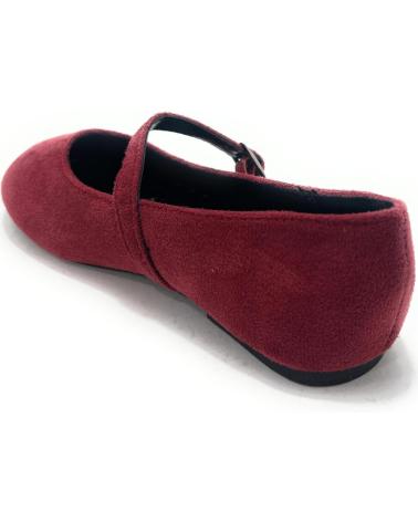 SAPATILHAS BUBBLE BOBBLE BAREFOOT EM CAMURÇA VERMELHA PARA MENINA AZUL