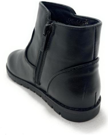 BUBBLE BOBBLE BOTIN NINA CREMALLERA ANTELINA CORAZONES NEGRO