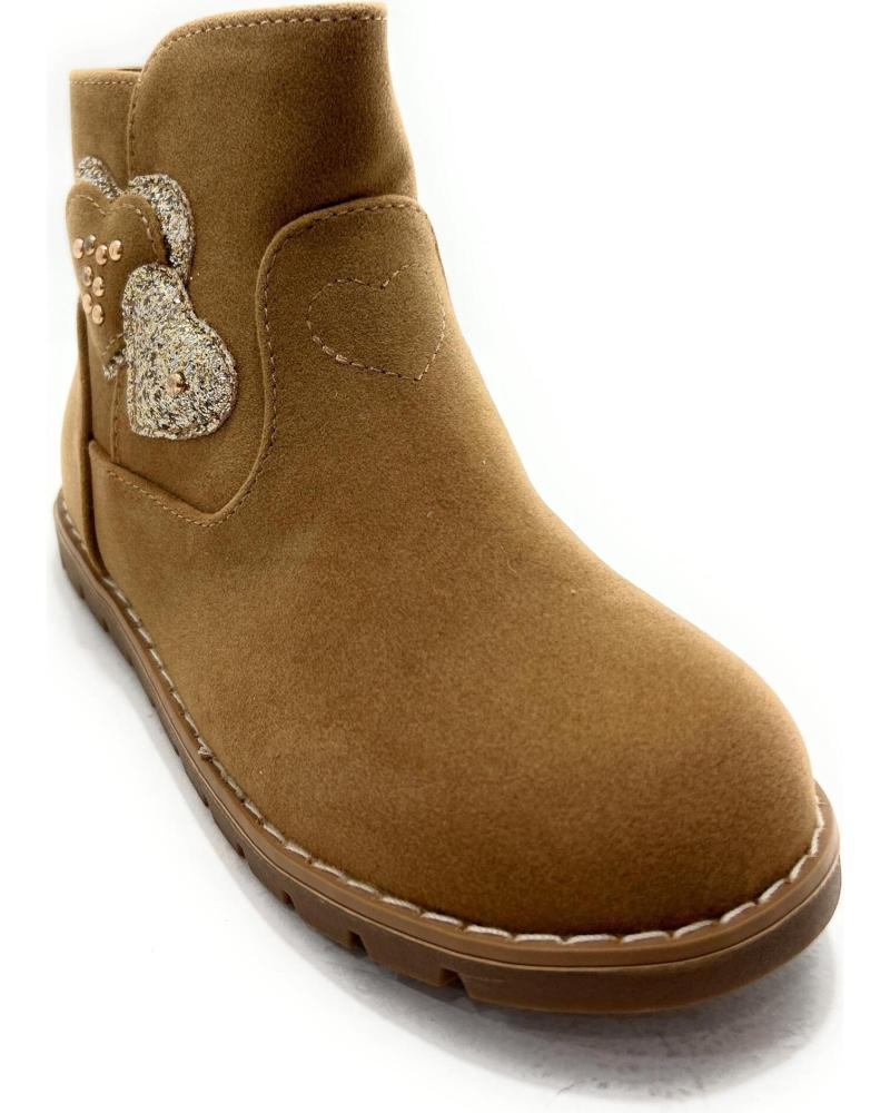 BUBBLE BOBBLE BOTIN NINA CREMALLERA ANTELINA CORAZONES MORADO