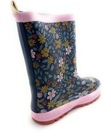 BUBBLE BOBBLE REGENSTIEFEL MIT BUNTEM BLUMENMUSTER VARIOS COLORES