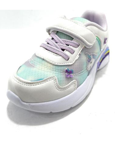 BUBBLE BOBBLE DEPORTES NINA CON LUCES UNICORNIO ADHE BLANCO