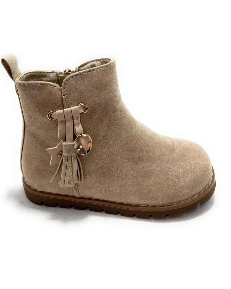 BUBBLE BOBBLE BOTIN NINA CREMALLERA ANTELINA PISO GOMA AMARILLO