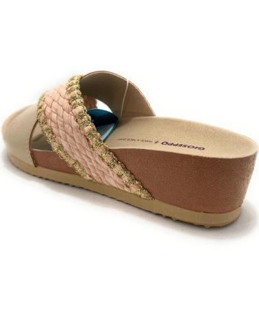 SANDALIA GIOSEPPO METI NARANJA CON DETALLES DE REMACHES NARANJA