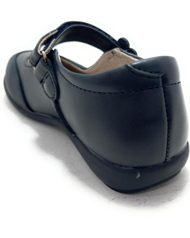 BUBBLE BOBBLE COLEGIAL NINA PIEL PEGUE FLOR PUNTERA AZUL