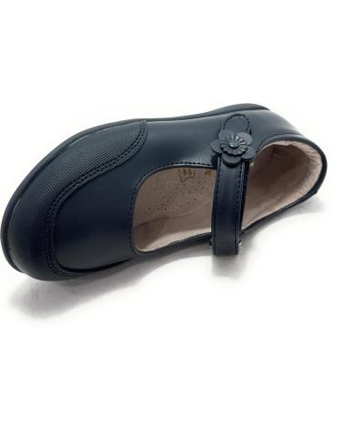 BUBBLE BOBBLE COLEGIAL NINA PIEL PEGUE FLOR PUNTERA AZUL