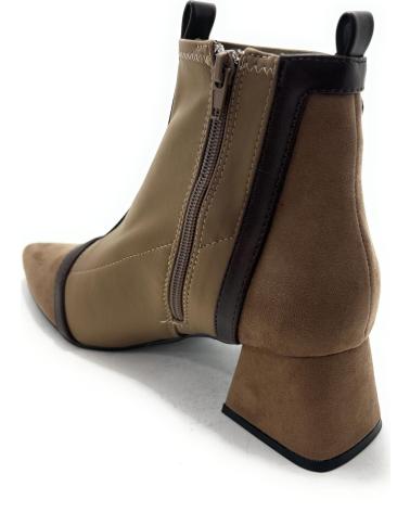 BUONAROTTI ELASTISCHE STIEFELETTEN SPITZE BEIGE BEIGE