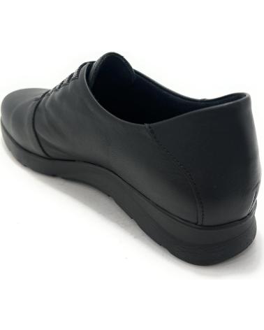 SAPATO CASUAL DE COURO ELÁSTICO VALERIAS MODELO VALERI, COR PRETO NEGRO