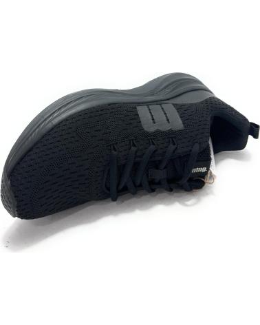 MTNG SNEAKERS CASUAL COMFORT CON LACCI NERE NEGRO