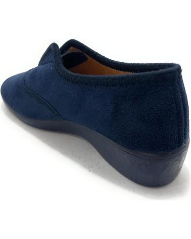 ALCALDE ZAPATILLAS DE CASA ANATÓMICAS ELÁSTICAS AZUL MARINO AZUL