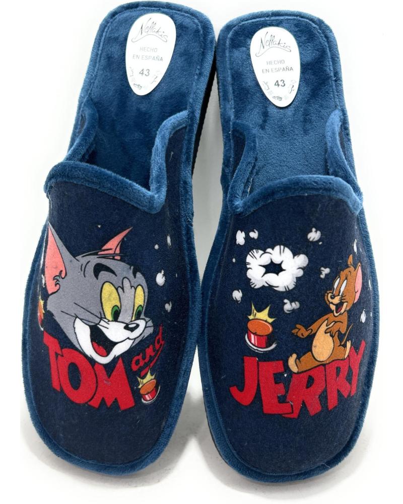 ALCALDE ZAPATILLAS CASA CABALLERO GATO-RATON AZUL