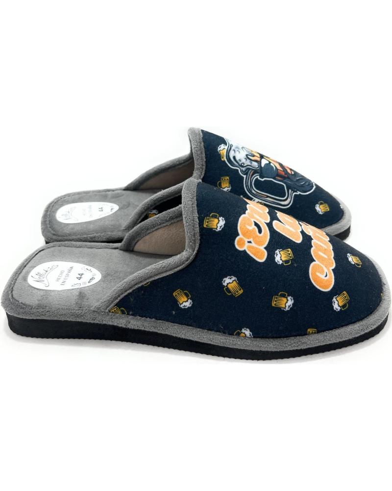 ALCALDE HERREN-HAUSSCHUHE CANAPISO LUSTIGES DESIGN GRAU GRIS