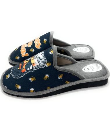 ALCALDE HERREN-HAUSSCHUHE CANAPISO LUSTIGES DESIGN GRAU GRIS