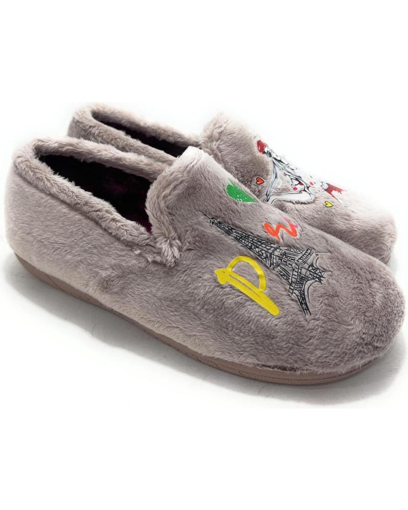 GESCHLOSSENE HAUSSCHUHE ALCALDE PARIS CO, BEIGE BEIGE