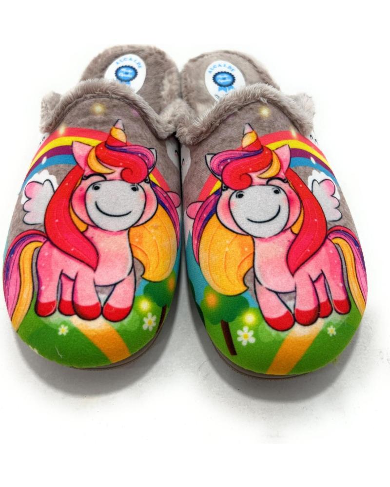 ALCALDE ZAPATILLAS CASA NINA METIDAS UNICORNIO BEIGE