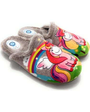 ALCALDE ZAPATILLAS CASA NINA METIDAS UNICORNIO BEIGE
