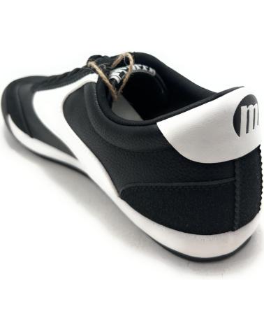 MTNG FREIZEIT-SNEAKER CLA SCHWARZ MIT SCHNÜRSENKELN NEGRO