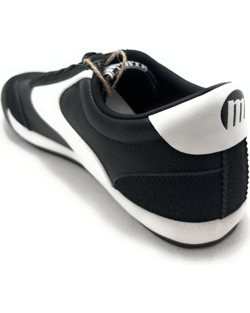 MTNG FREIZEIT-SNEAKER CLA SCHWARZ MIT SCHNÜRSENKELN NEGRO