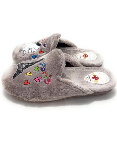 ALCALDE HAUSSCHUHE HUND PARIS CONFO BEIGE BEIGE