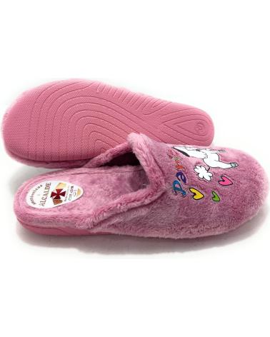 ALCALDE HAUSSCHUHE HUND PARIS CONFO ROSA ROSA