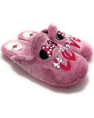 ALCALDE ZAPATILLAS DE CASA MINNIE LOVE CONFORT ROSA VARIOS COLORES