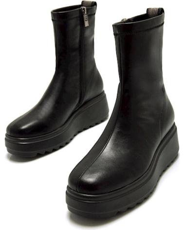 MTNG BOTIN ELASTICO MUSTANG CREMALLERA CUNA NEGRO