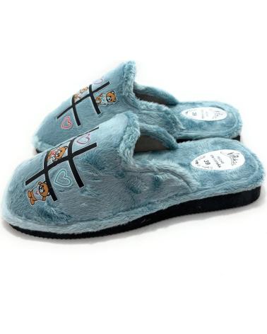 ALCALDE PARQUETOSITOS TIC-TAC-TOE HAUSSCHUHE BLAU VARIOS COLORES