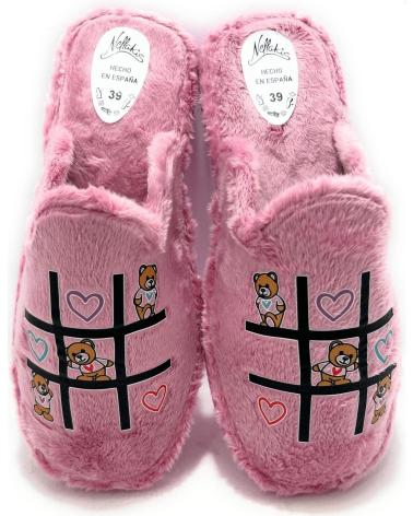 ALCALDE ZAPATILLAS DE CASA PARQUETOSITOS ROSA ROSA